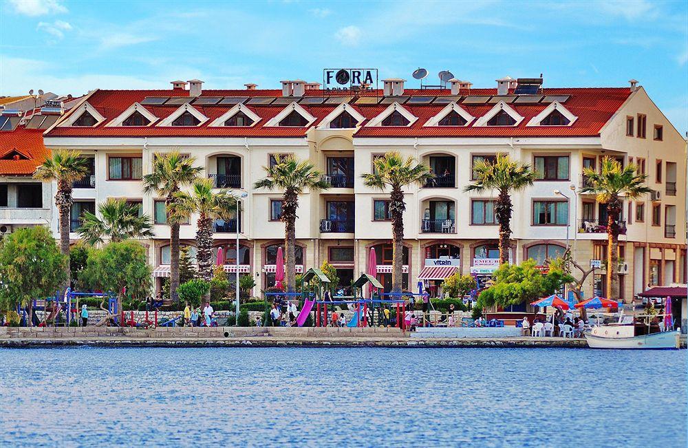 Fora Apart Hotel Datça Exteriör bild